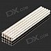2 x 5mm NdFeB Neodymium Magnet Circular Cylinder DIY Puzzle Set - Silver (100 PCS)