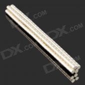 2 x 3mm NdFeB Neodymium Magnet Circular Cylinder DIY Puzzle Set - Silver (100 PCS)