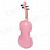 william 4/4 Full Size Beginner Violin Starter Kit - Pink (Bow, Rosin, Case) william 4/4 Full Size Beginner Violin Starter Kit - Pink (Bow, Rosin, Case)