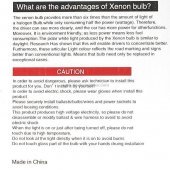 Vehicle HID Headlamp Complete Set (9007 8000K)