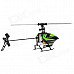 WLtoys V955 4-CH 2.4G Radio Control R/C Helicopter w/ 3.0" LCD 4-Model Remote Controller - Green WLtoys V955 4-CH 2.4G Radio Control R/C Helicopter w/ 3.0" LCD 4-Model Remote Controller - Green