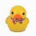 Cute Vinyl Boy Duck Piggy Bank - Yellow Cute Vinyl Boy Duck Piggy Bank - Yellow