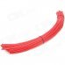 Car Stereo DIY 5mm Plastic Heat-shrink Tube - Red (50 PCS) Car Stereo DIY 5mm Plastic Heat-shrink Tube - Red (50 PCS)