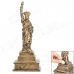 CIGL MT9175A the Statue of Liberty Shape Coin Saving Bank Money Box - Black + Golden