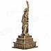 CIGL MT9175A the Statue of Liberty Shape Coin Saving Bank Money Box - Black + Golden