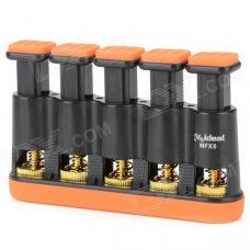 MMS02 5-key Guitar Bass Piano Hand Finger Exerciser Trainer Grip - Orange + Black MMS02 5-key Guitar Bass Piano Hand Finger Exerciser Trainer Grip - Orange + Black