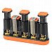 MMS02 5-key Guitar Bass Piano Hand Finger Exerciser Trainer Grip - Orange + Black MMS02 5-key Guitar Bass Piano Hand Finger Exerciser Trainer Grip - Orange + Black