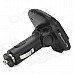 1.2" LCD Car FM Transmitter / MP3 Player w/ SD / TF Card Slot / USB + Remote Control - Black 1.2" LCD Car FM Transmitter / MP3 Player w/ SD / TF Card Slot / USB + Remote Control - Black