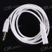 3.5mm Male to Female Extension Cable (White/98.5CM) 3.5mm Male to Female Extension Cable (White/98.5CM)