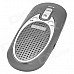 Skyhawkfly BCS20 Bluetooth V4.0 Car Hands-free Phone / Speaker for Iphone + More - Silvery Grey Skyhawkfly BCS20 Bluetooth V4.0 Car Hands-free Phone / Speaker for Iphone + More - Silvery Grey
