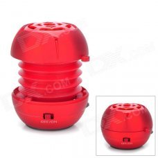 X-T05 Mini 3w Stereo Speaker MP3 w/ TF Card - Red (16GB Max.) X-T05 Mini 3w Stereo Speaker MP3 w/ TF Card - Red (16GB Max.)