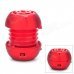 X-T05 Mini 3w Stereo Speaker MP3 w/ TF Card - Red (16GB Max.) X-T05 Mini 3w Stereo Speaker MP3 w/ TF Card - Red (16GB Max.)