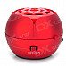 X-T05 Mini 3w Stereo Speaker MP3 w/ TF Card - Red (16GB Max.) X-T05 Mini 3w Stereo Speaker MP3 w/ TF Card - Red (16GB Max.)