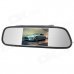 2-in-1 5" Digital Color TFT Car Rearview Mirror & Security Monitor for Camera DVD VCR - Black 2-in-1 5" Digital Color TFT Car Rearview Mirror & Security Monitor for Camera DVD VCR - Black