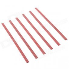 Long Magnetic Stripes for White Board - Red (30cm / 6 PCS)