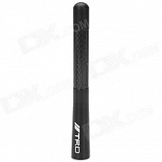 Mini Aluminum Alloy Car Anti-Static Decoration Antenna - Black + White Mini Aluminum Alloy Car Anti-Static Decoration Antenna - Black + White