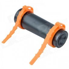 FS-1-BK Waterproof USB Rechargeable Swimming MP3 Player w/ FM - Black (8GB)