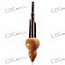 Handcrafted Bottle Gourd Bamboo Flute with Protective Case (Drop B Key)