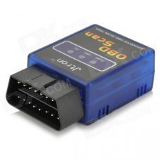 ELM327 Bluetooth OBD2 V1.5 Car Diagnostic Interface Tool - Blue ELM327 Bluetooth OBD2 V1.5 Car Diagnostic Interface Tool - Blue