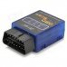 ELM327 Bluetooth OBD2 V1.5 Car Diagnostic Interface Tool - Blue ELM327 Bluetooth OBD2 V1.5 Car Diagnostic Interface Tool - Blue