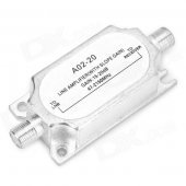 GECEN A02-20 Satellite TV Signal Line Amplifier - Silver