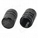 MZ Universal Cylinder Aluminium Alloy Car Tire Valve Caps - Black (4 PCS) MZ Universal Cylinder Aluminium Alloy Car Tire Valve Caps - Black (4 PCS)