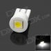 0.5W 131m 10000K 5050 SMD LED Cold White Light Ceramic Car Lamp - White 0.5W 131m 10000K 5050 SMD LED Cold White Light Ceramic Car Lamp - White