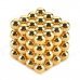 CHEERLINK ZA-64 5mm Neodymium Iron DIY Educational Toys Set - Golden (64 PCS)