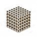 CHEERLINK ZG-216 4.5mm Neodymium Iron DIY Educational Toys Set - Silver (216 PCS)