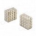 CHeerlink CT-64 5mm Square Neodymium Iron Boron Magnets Ball DIY Educational Toys Set - Silver