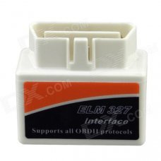 Mini ELM327 V1.5 OBD2 OBDII EOBD Bluetooth Auto Scanner Interface Tool - White Mini ELM327 V1.5 OBD2 OBDII EOBD Bluetooth Auto Scanner Interface Tool - White
