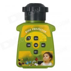 RuiQ Mini Kids Children Educational Portable Cartoon Projector - Army Green + Grey (3 x AA) RuiQ Mini Kids Children Educational Portable Cartoon Projector - Army Green + Grey (3 x AA)