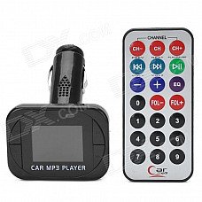 Portable Car Cigarette Lighter Powered SD / TF Card MP3 w/ FM - Black (4 GB Max.) Portable Car Cigarette Lighter Powered SD / TF Card MP3 w/ FM - Black (4 GB Max.)