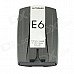 E6 2" LED Display GPS Navigator Car Radar Laser Detectors w/ English Voice - Grey + Silver + Black E6 2" LED Display GPS Navigator Car Radar Laser Detectors w/ English Voice - Grey + Silver + Black
