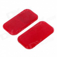 Hailis HL-6073A Plastic Reflective Warning Tape for Car - Red (2 PCS)
