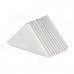 Triangle NdFeB Magnet Set - Silver (10 PCS)