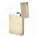 Rechargeable Panda Style Butane Lighter w/ Dual LED Light / Currency Detector - Bronze