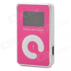 KD-MP3-11-DAIPING-HONGSE 0.9" LCD MP3 Player w/ TF / Mini USB - White + Silver + Deep Pink KD-MP3-11-DAIPING-HONGSE 0.9" LCD MP3 Player w/ TF / Mini USB - White + Silver + Deep Pink