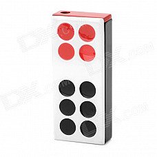 Pai Gow Tile Style Creative Gas Lighter - Black + Beige + Red Pai Gow Tile Style Creative Gas Lighter - Black + Beige + Red