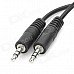 3.5mm Male to Male Extension Audio Cable - Black (500cm) 3.5mm Male to Male Extension Audio Cable - Black (500cm)
