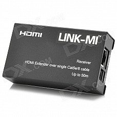 LINK-MI LM-EX11-RX 50m Over Single UTP Cable Receiver HDMI Extender - Black LINK-MI LM-EX11-RX 50m Over Single UTP Cable Receiver HDMI Extender - Black