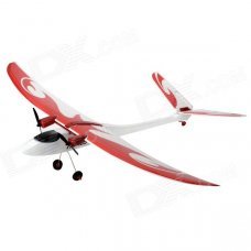 2-CH Fixed Wing Electric Radio Control Assembly R/C Airplane Model - Red + White 2-CH Fixed Wing Electric Radio Control Assembly R/C Airplane Model - Red + White