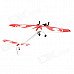 2-CH Fixed Wing Electric Radio Control Assembly R/C Airplane Model - Red + White 2-CH Fixed Wing Electric Radio Control Assembly R/C Airplane Model - Red + White