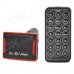 CQ-004 1.5" LED Car FM Transmitter / MP3 Player w/ TF / SD / USB + Remote Controller - Black + Red CQ-004 1.5" LED Car FM Transmitter / MP3 Player w/ TF / SD / USB + Remote Controller - Black + Red