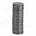 22 x 2.7mm Round Ferrite Magnet - Black (20 PCS)