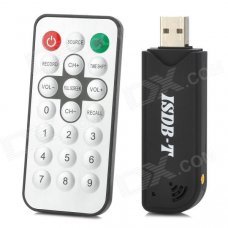 RTL2832U + R820T USB ISDB-T Digital Television Receiver - Black + White RTL2832U + R820T USB ISDB-T Digital Television Receiver - Black + White