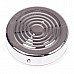 Stainless Steel Spring Lid Ashtray - Silver Stainless Steel Spring Lid Ashtray - Silver