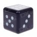 Plastic Dice Style Rotary Top Ashtray - Silver + Black + White Plastic Dice Style Rotary Top Ashtray - Silver + Black + White
