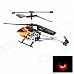 Rechargeable 2.5-CH IR Remote Control R/C Helicopter - Orange Rechargeable 2.5-CH IR Remote Control R/C Helicopter - Orange