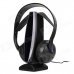 8-in-1 SF-880 Wireless Headphone w/ Receiver - Black + Purple 8-in-1 SF-880 Wireless Headphone w/ Receiver - Black + Purple